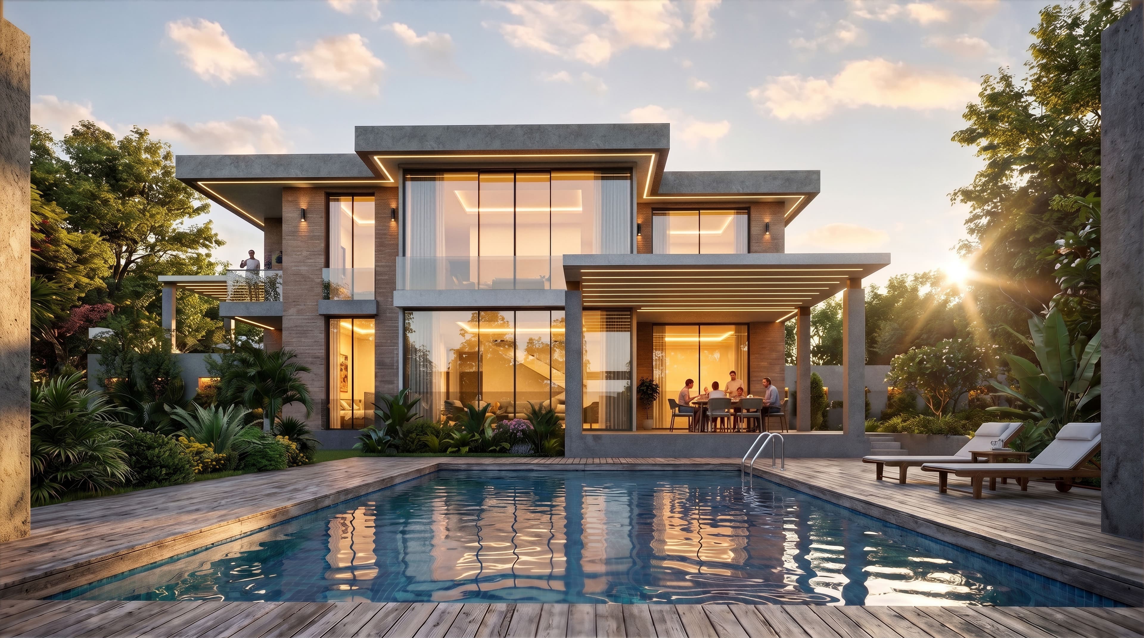 2-storry villa project located in İzmir/Türkiye